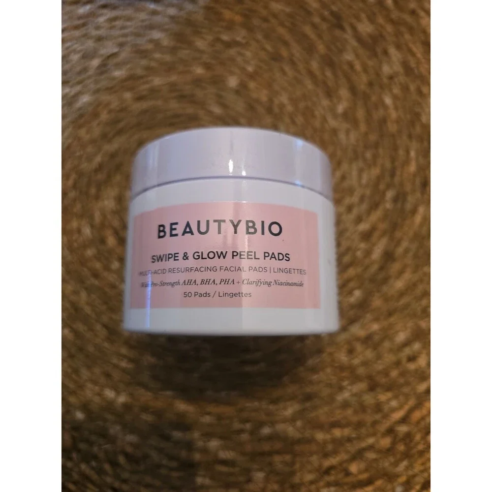 Beauty Bio Swipe & Glow Peel Pads 50 count Full Size  NEW